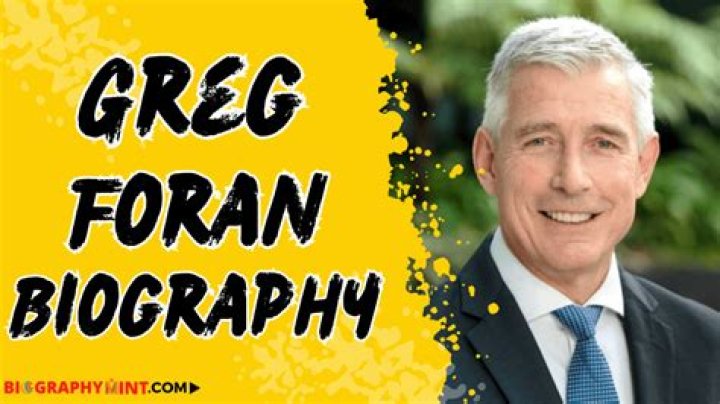 Greg Foran Height, Weight, Net Worth, Age, Birthday, Wikipedia, Who, Nationality, Biography