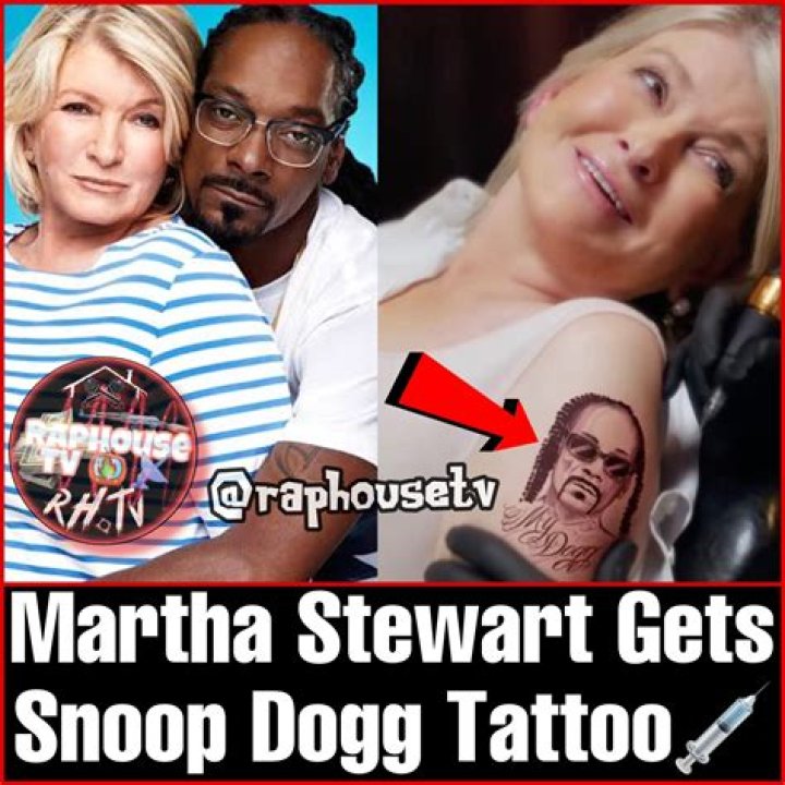 Is Martha Stewart Tattoo Fake Or Real? Is She Dating Snoop Dog?