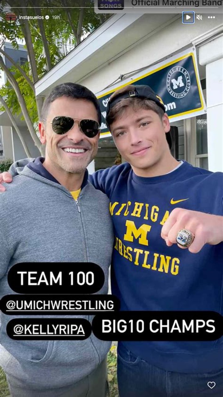
Kelly Ripa and Mark Consuelos Celebrate Son Joaquin’s College Wrestling Championship Win 