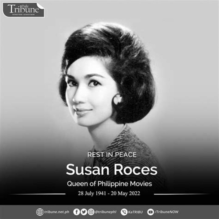 
Movie Queen “Susan Roces” Death Cause And Children, Meet Her Daughter Grace Poe 