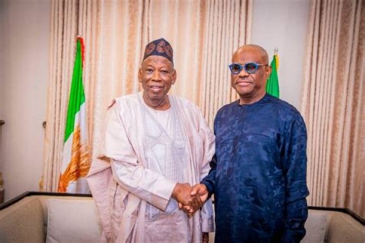 
Photos As Kannywood Actors Meets With Governor Ganduje At His Office In Kano State 