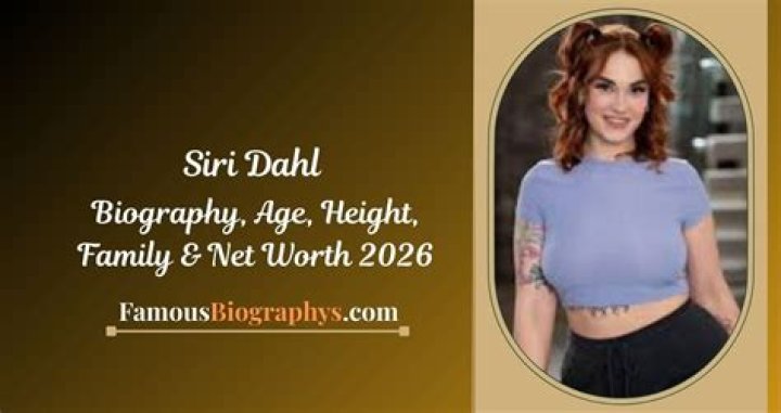 Siri Pinter Height, Weight, Net Worth, Age, Birthday, Wikipedia, Who, Instagram, Biography